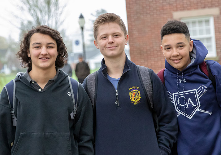 Photo of happy students. Link to Gifts of Cash, Checks, and Credit Cards